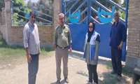 بازدید اعضای کارگروه برنامه رصد وکنترل آبیاری زمینهای کشاورزی با آب‌های نامتعارف شهرستان بندرگز