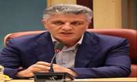 رییس سازمان جهادکشاورزی گلستان، گزارش پروژه‌های کشاورزی را در برنامه دولت ارائه می‌کند  ابراهیم هزارجریبی، رییس سازمان جهادکشاورزی