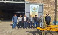 بازدید از کارگاه تولید ادوات کشاورزی آدی‌زاده در شهرستان کلاله به مناسبت روز جهانی خاک