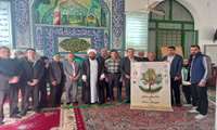 شرکت در نماز جمعه شهرستان گالیکش به مناسبت روز جهانی خاک