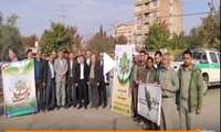 پویش نهالکاری در روز جهانی خاک در مدیریت جهادکشاورزی شهرستان گنبدکاووس