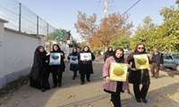 مراسم پیاده‌روی بانوان جهاد کشاورزی گنبدکاووس به مناسبت روز جهانی خاک
