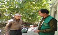 تحویل نهاده‌ها به کشاورز برای طرح پتانسیل عملکرد برنج در حوزه مرکز جهاد کشاورزی فارسیان شهرستان آزادشهر