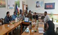برگزاری جلسه هم‌اندیشی مدیران کانون بسیج جامعه کشاورزی شرق استان، در مدیریت جهادکشاورزی آزادشهر