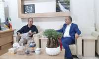 جلسه فرماندار آزادشهر با معاون آب و خاک جهاد کشاورزی استان گلستان