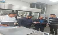 گشت نظارتی مشترک از فروشگاه های مواد پروتئینی در شهرستان کردکوی