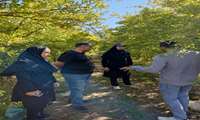بازدید کارشناسان جهاد کشاورزی از باغات انار شهرستان گنبدکاووس