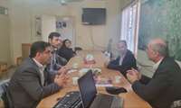 حضور معاون توسعه بازرگانی و  مدیر بازرسی و نظارت بر بازار محصولات کشاورزی سازمان در مدیریت جهادکشاورزی بندرگز 