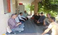برگزاری نشست رییس منابع طبیعی آزادشهر با کشاورزان روستای تخت زمین 