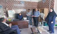 مانور سراسری پایش فروشگاه های عرضه کننده آفتکش های کشاورزی در شهرستان آق قلا