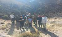 اطفای حریق عرصه مرتعی روستای خوش‌ییلاق شهرستان آزادشهر با حضور جوانان و نوجوانان طبیعت‌دوست