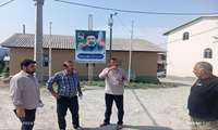 بازدید کارشناسان امور اراضی از مزارع روستاهای کنداب و جهان نما در شهرستان کردکوی