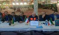 برگزاری آئین میز خدمت به مناسبت دهه مبارک فجر در مصلی نماز جمعه شهرستان کردکوی