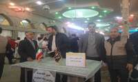 برگزاری آئین میز خدمت در مصلی نماز جمعه شهرستان کردکوی