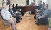 دیدار مدیر آموزش و پرورش با مدیر جهاد کشاورزی شهرستان علی‌آباد کتول