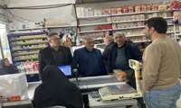 بازدید کارگروه تنظیم بازار شهرستان آزادشهر از بازار