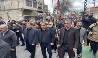 حضور مدیر و کارکنان مدیریت جهادکشاورزی شهرستان علی‌آباد کتول در راهپیمایی روز جهانی قدس