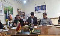 حضور و دیدار نماینده مجلس با کارکنان مدیریت جهاد کشاورزی آزادشهر