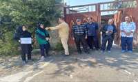 ضبط برنامه رادیویی صدای آبادی در روستای حسین آباد شهرستان بندرگز 