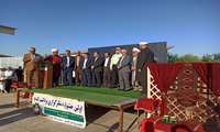 برگزاری اولین جشنواره شکرگزاری برداشت گندم در شهرستان گمیشان با حضور استاندار گلستان 