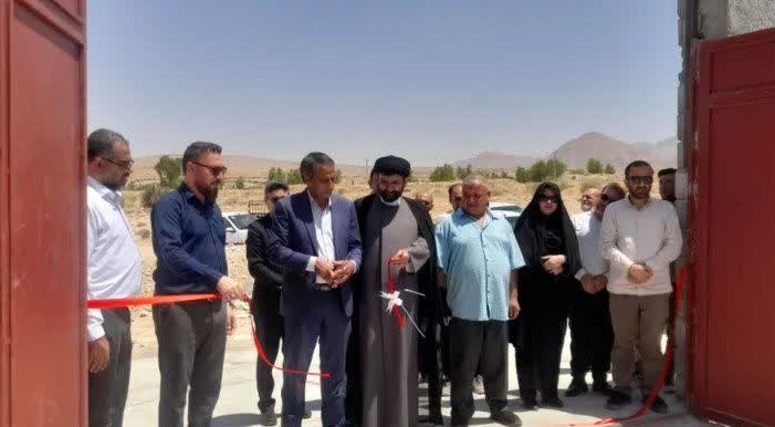 واحد دامپروری ۲۰۰ رأسی گراش به بهره‌برداری رسید