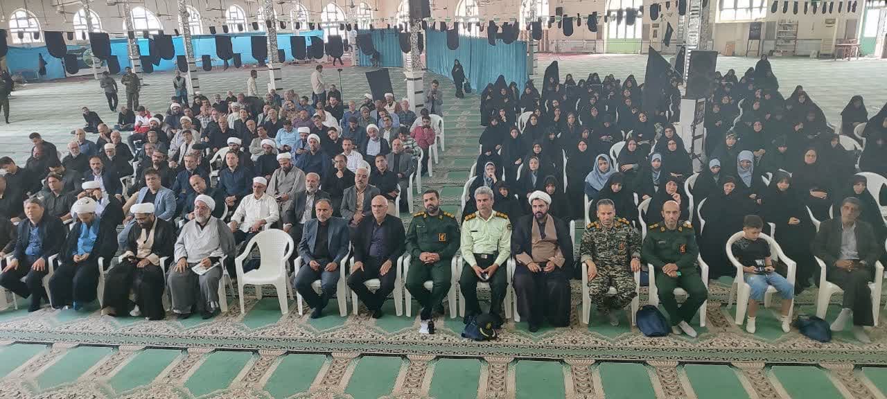 برگزاری همایش آمران به معروف و ناهیان از منکر در مصلای خاتم‌الانبیا شهرستان آزادشهر 