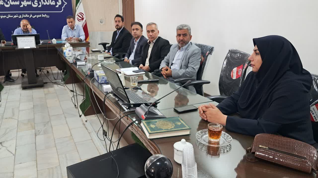 پیگیری دستورالعمل‌های پدافند غیرعامل در بخش کشاورزی شهرستان مینودشت
